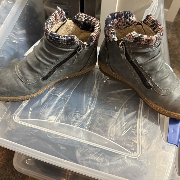 Spring Step Relife Cleora Boots - size zip (blue-gray color) - Picture 8 of 16